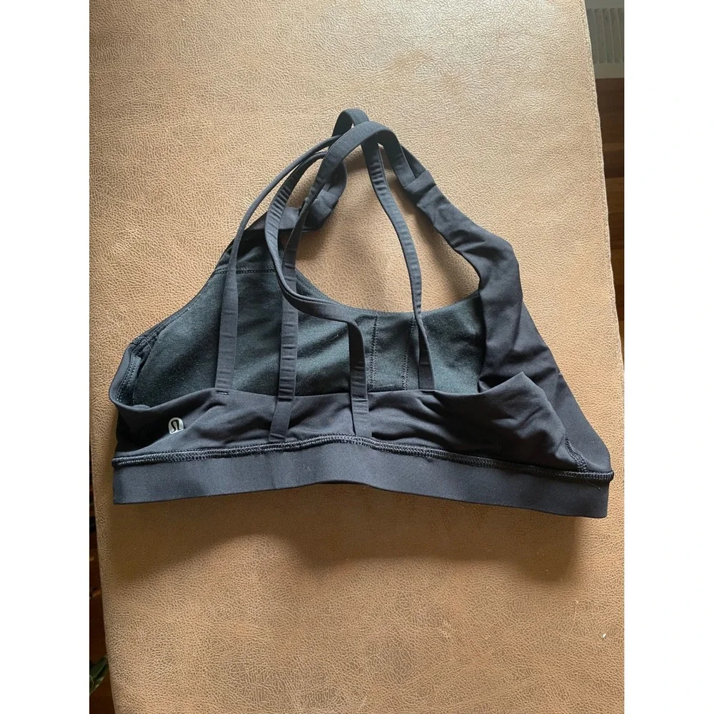 Lululemon Free To Be Wild Sports Bra Soulcycle ‘The District’ Womens 10